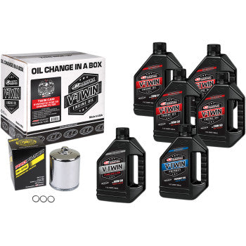 Twin Cam Synthetic 20W-50 Oil Change Kit